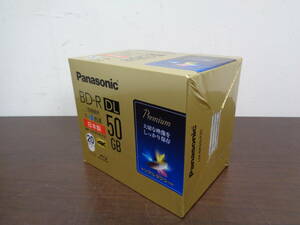 新品未使用品！★ 録画用BD-R 【Panasonic LM-BR50LP20】 録画用4倍速ブルーレイディスク片面2層50GB(追記型)20枚パック ★ 現状品