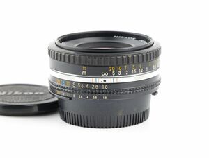 06710cmrk Nikon Ai NIKKOR 50mm F1.8S Ai-S 単焦点 標準 パンケーキレンズ ニコン Fマウント