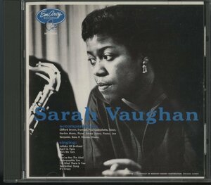 CD/ SARAH VAUGHAN / サラ・ヴォーン・ウィズ・クリフォード・ブラウン +1 / 国内盤 ライナー PHCE-4162