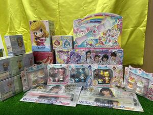 未開封　プリキュア まとめ　プリコーデドール　ハートルージュロッド　キラパワトリック　qposket キュアプレシャス