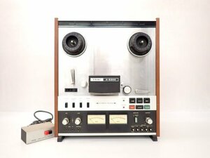 TEAC ティアック オープンリールデッキ A-6300 50Hz仕様 タイマーコントロールアダプター RC-320付き □ 6DBC6-1