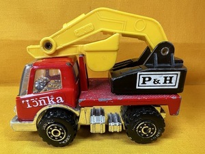 629◆値下げ◇当時物　Tonka　トンカ　作業車　ショベルカー　ミニカー　現状品◇◆