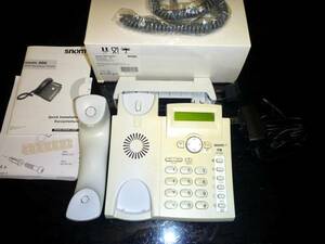 snom300 ホワイト VoIP phone 美品 SIPビジネスフォン