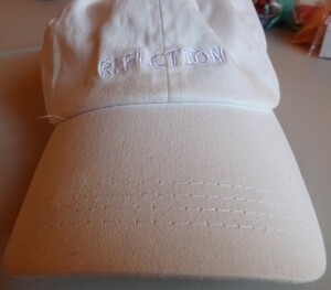 【新品】REFLCTION　帽子　フリーサイズ　白　2023030211