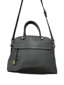 FURLA◆フルラ/ショルダーバッグ/-/グレー/00851235/2way