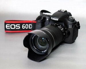 美品*動作良好【Canon】EOS 60D*EF-S18-135/3.5-5.6IS*メディア*バッテリー*実写確認済