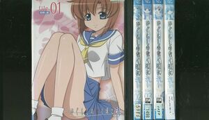 DVD ひぐらしのなく頃に 礼 OVA 全5巻 ※ケース無し発送 レンタル落ち ZO536