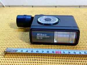 送料520円！　貴重　Nikon　ニコン　SB-12　ストロボ　SPEEDLIGHT　スピードライト　長期保管品　現状品