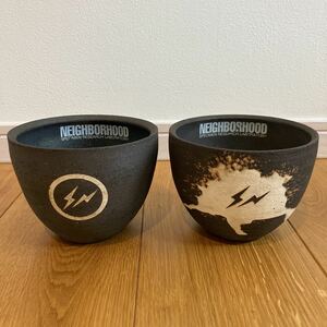 2個セット【希少】invisible ink fragment design NEIGHBORHOOD SRL 陶器 伊勢丹限定 検) 藤原ヒロシ invisibleink ネイバーフッド POT