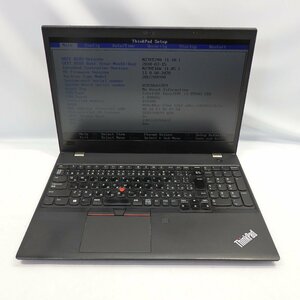 1円～ Lenovo ThinkPad P52s Core i7-8550U 1.8GHz/8GB/SSD128GB/15インチ/OS無/動作未確認【栃木出荷】