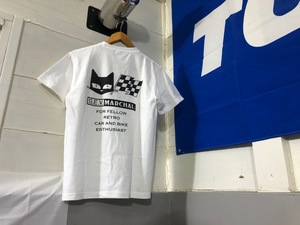 栃木発 ￥送料一律￥ 白 Sサイズ 正規品 マーシャル SEV MARCHAL Tシャツ 検）Marshall シビエ CIBIEルーカス ロゴ Y ポロ U V ネック