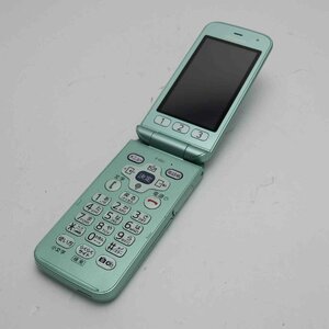 超美品 F-02J らくらくホン ミントグリーン 即日発送 ガラケー DoCoMo 富士通 本体 白ロム あすつく 土日祝発送OK