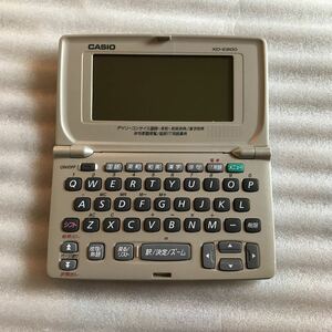 動作確認済 CASIO カシオ コンパクト 電子辞書 大学 高校 中学 学生 学習 受験 勉強 英語 留学 英検 TOEIC TOEFL electronic dictionary