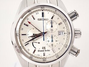 定価90万円ほど GRAND SEIKO グランドセイコー SBGC001 クロノ スプリングドライブ メンズ 自動巻 時計 パワーリザーブ