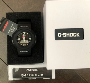 G-SHOCK AW-500E-1E 国内正規 アナデジ アローズ ら コラボ ベース モデル ラウンド 復刻 オリジン AW500 デジアナ CASIO