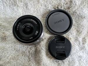 ソニー SONY E 16mm F2.8 単焦点レンズ SEL16F28　美品
