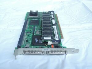 LSI MegaRAID Elite 1600 Ultra160 2ch SCSI Raid Controller RAID0,1,3,5,10,30,50対応 動作画面有
