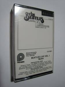 【カセットテープ】 THE BEATLES / BEATLES LIVE VOL.I US版 ザ・ビートルズ