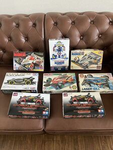 レアキット　当時物　未組立ミニ四駆　ネオトライダガーZMC サイクロンマグナム　ナックルブレイカー　フェスタジョーヌ　レイザーギル