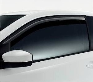 ☆VOLKSWAGEN 純正 アクセサリー サイドバイザー GOLF7用（ヴァリアント）1セット（フロント左・右、リア左・右）J5GFC1B01A