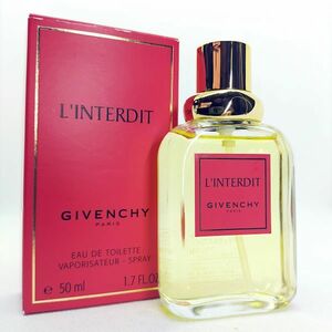 GIVENCHY ジバンシー ランテルディ L`Interdit EDT 50ml ☆残量ほぼいっぱい　送料350円