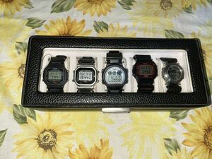 腕時計 CASIO G-SHOCK Baby-G 5個セット dw-5600E dw-5700 dw-8400 裏蓋 TITANIUM dw-5600VT Baby-G bg-1000 中古稼動品