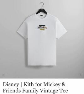 ★稀少サイズ★新品未開封 / 納品書付 ★★ Disney Kith for Mickey & Friends Family Vintage Tee Supreme Box Logo ステッカー２枚