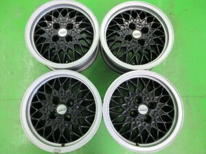 PCD100 VWワーゲン純正 BBS 165601205 6j/+35 ハブ約57㎜ 4本セット! 中古 旧車 ドリ車 コンパクトカー 流用などに!