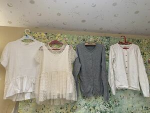 子供服④ZARA kids、ZARA girls、UNIQLO/ ワンピース、カーディガン、カットソーなど7点セット