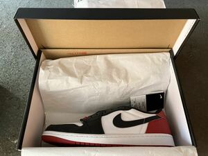 NIKE AIR JORDAN 1 RETRO LOW OG 29 11 Black Toe つま黒 CZ0790-106 ナイキ エア ジョーダン ロー DUNK force