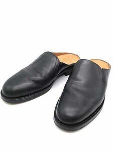 OLD JOE オールドジョー The Loafer レザーミュールサンダル ブラック 7 1/2 ITDZNYQ31LYW