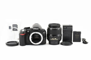 ニコン Nikon D3100 18-55mm レンズセット 《ショット数9974回》iPhone画像転送可能セット　 　　 　　FE0104A2724