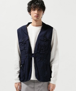 【新品】 ts(s) ティーエスエス / Belted Field Vest ベルテッドフィールドベスト / L ネイビー / Engineered Garments