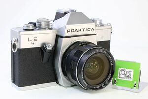 【同梱歓迎】実用■PRAKTICA L2 ボディ+Super-Multi-Coated TAKUMAR 28mm F3.5 M42■シャッター全速完動■AD 1154