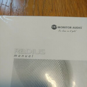 MONITOR AUDIO RADIUS 45 90 180 225 270マニュアル　 モニターオーディオ ラディウス　スピーカー