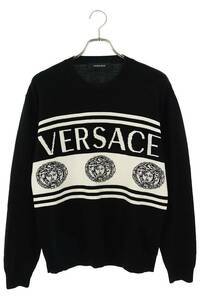 ヴェルサーチェ Versace 1002719 サイズ:48 フロントメデューサニット 中古 BS99