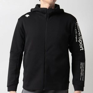 1441228-DESCENTE/メンズ ソフトウォームフーデッドジャケット ＆ ロングパンツ 上下セット/M