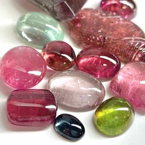 ☆天然トルマリン13点おまとめ97ct☆A ルース 裸石 宝石 ジュエリー jewerly tourmaline