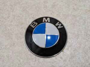 BMW 純正エンブレム 82mm フロント ボンネット ジャンク 51148132375 E36 E46 E39 E38 E65 E66 F01 F02 E60 E61 E90 E91 E92 E63 E64 E85等