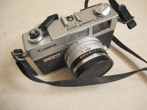 【CANON キャノン】CANONET QL17 G-III 40mm f1.7 フィルムカメラ 撮影未確認 シャッター切れた / 長期保管品