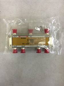 ●株式会社アドバリュー● 6分配器 NKJ-6SP-1 1箱5個入 通過帯域10～2150MHｚ アンテナ分配器 電材 映像機器 アンテナ 分配器 電工 