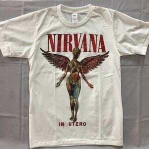 バンドTシャツ ニルヴァーナ（NIRVANA) w1新品 M