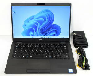 ☆ DELL Latitude 5300 Core i5-8265U 1.6(3.4)GHz/SSD 256GB/8GB/LAN/Webカメラ/13.3W/Office 2021/最新W11 ☆0462