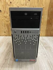 #6064-0516 HP ProLiant ML310e Gen8 V2 (Xeon E3-1220 V3 3.1GHz/RAM:8GB/SATA 500GB x2/DVD)発送:140+予定