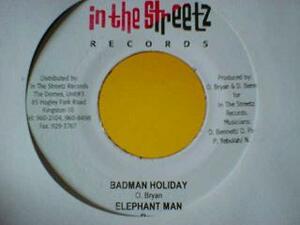 レゲエ Elephant Man / Badman Holiday クリスマス7インチです。