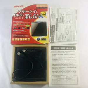 BUFFALO BDXL対応USB2.0用外付ブルーレイドライブ　ブルーレイもパソコンでDVDも楽しむ！