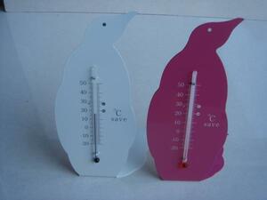 エンペックス温度計　ペンギン　定価3240円×2個(2色)セット