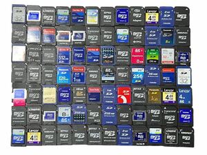 カード SD SanDisk Panasonic FUJITSU TOSHIBA microSD 4GB 8GB 16GB 32GB など多数 まとめ売り セット 大量