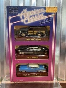 Vintage 1987 Ertl 3 American Classic Spec Edition 1:43 Diecast Cars-See Details 海外 即決