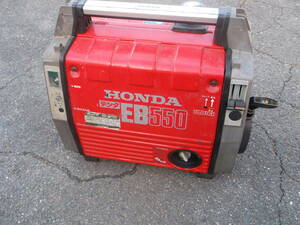 HONDA 発電機 ホンダ デンタ EB550 60hz 発電動作確認